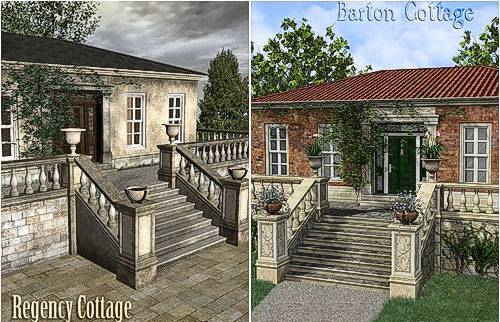 Regency and Barton Cottage