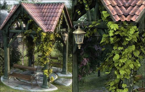 Old Village and Texture