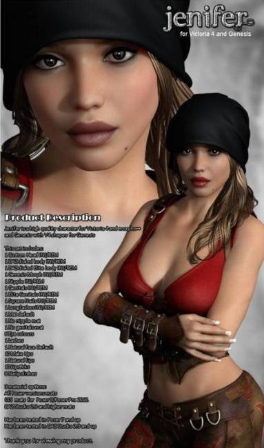 P3D Jenifer